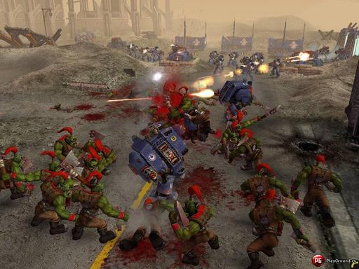 Warhammer 40,000: Dawn of War - Ренессанс вселенной WarHammer. Обзор Dawn of War от playground.ру (9,6 и 10)