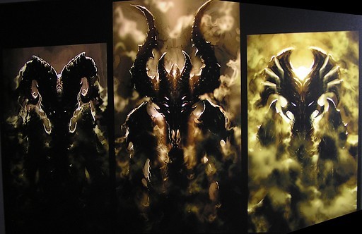 Diablo III - Арт-музей на Blizzcon 09