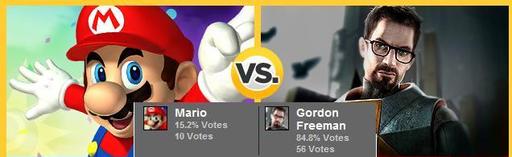 Gordon Freeman vs Mario: Битва боссов!