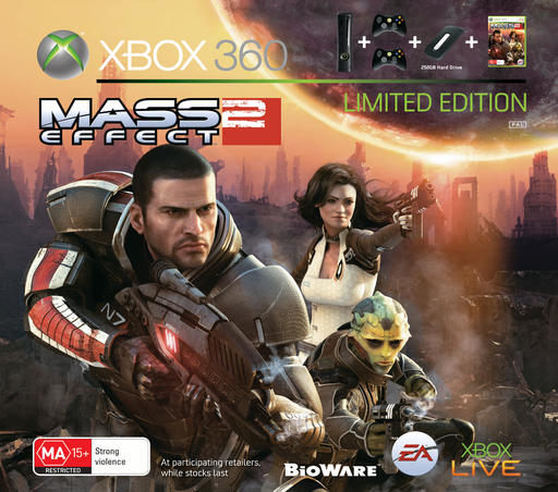 Mass Effect 2 - Бандл Xbox 360 Mass Effect 2 Limited Edition анонсирован