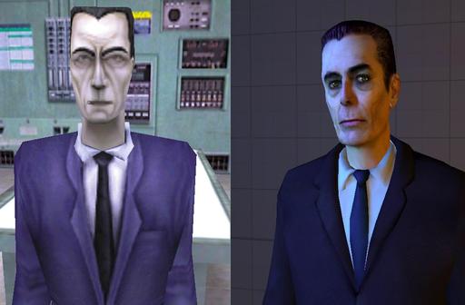 Half-Life - Секрет G-man'a раскрыт или подозрительное сходство.