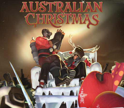 Team Fortress 2 - "Весёлое Австралийское Рождество" - Новые паки для инжа и пиро.